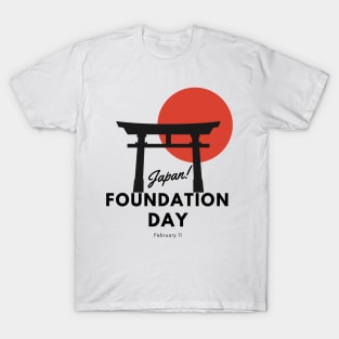 Japan National Foundation Day February 11 T-Shirt